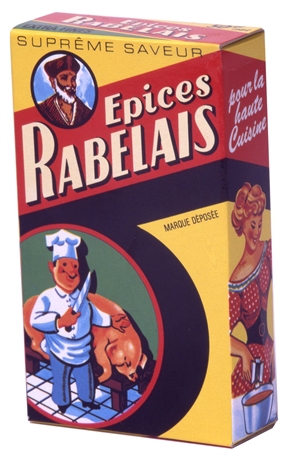 Étiquette Épices Le Rabelais 1920