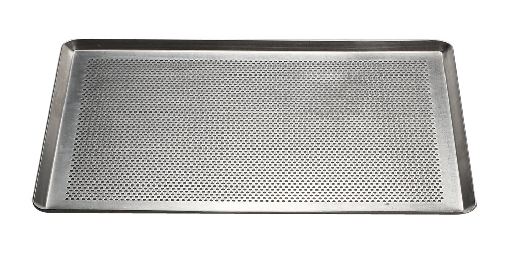 Plaque patisserie perforée aluminium 40x30cm 