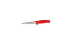 Couteau désosseur lame usée 14 cm rouge