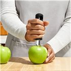 Vide-pomme en inox avec manche antidérapant ergonomique large