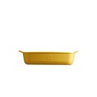 Plat à four rectangulaire 30 cm le bon plat en céramique émaillée jaune Provence Emile Henry