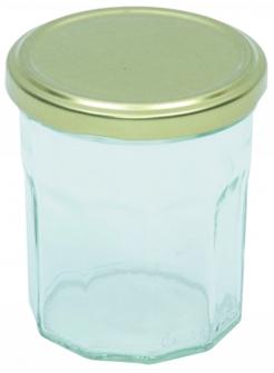 Pots de confiture 200 ml. par 12 livrés avec capsules