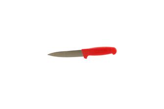 Couteau à saigner professionnel rouge 14 cm