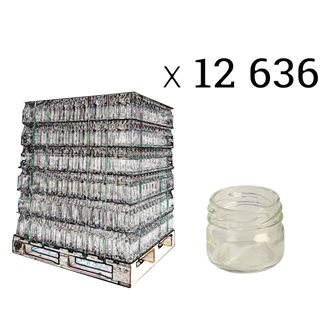 Petits pots en verre 41 ml twist off par 12 636 pièces