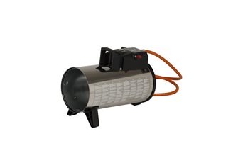 Chauffage soufflant à gaz 10 kW générateur d´air chaud pulsé inox 420 m3/h