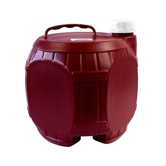 Cubi à vin 5 litres en plastique empilable pour transport et stockage de liquides
